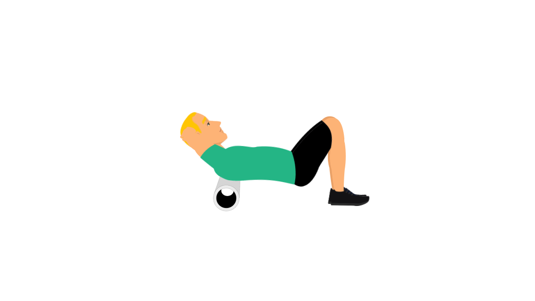 Foam Roller With End Caps