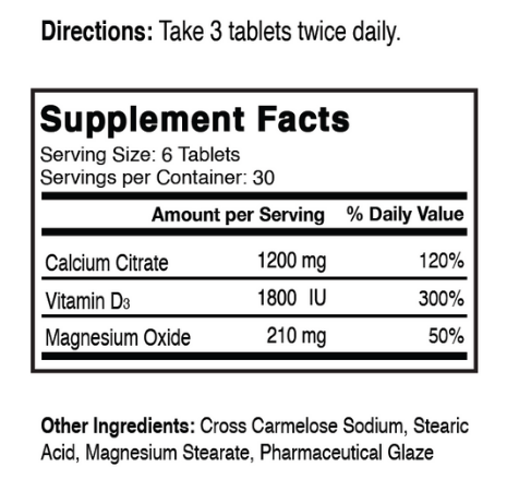 Bariatric Calcium