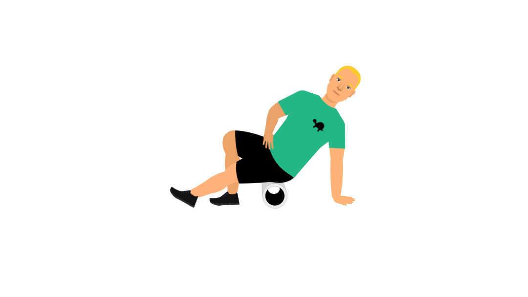 Foam Roller With End Caps