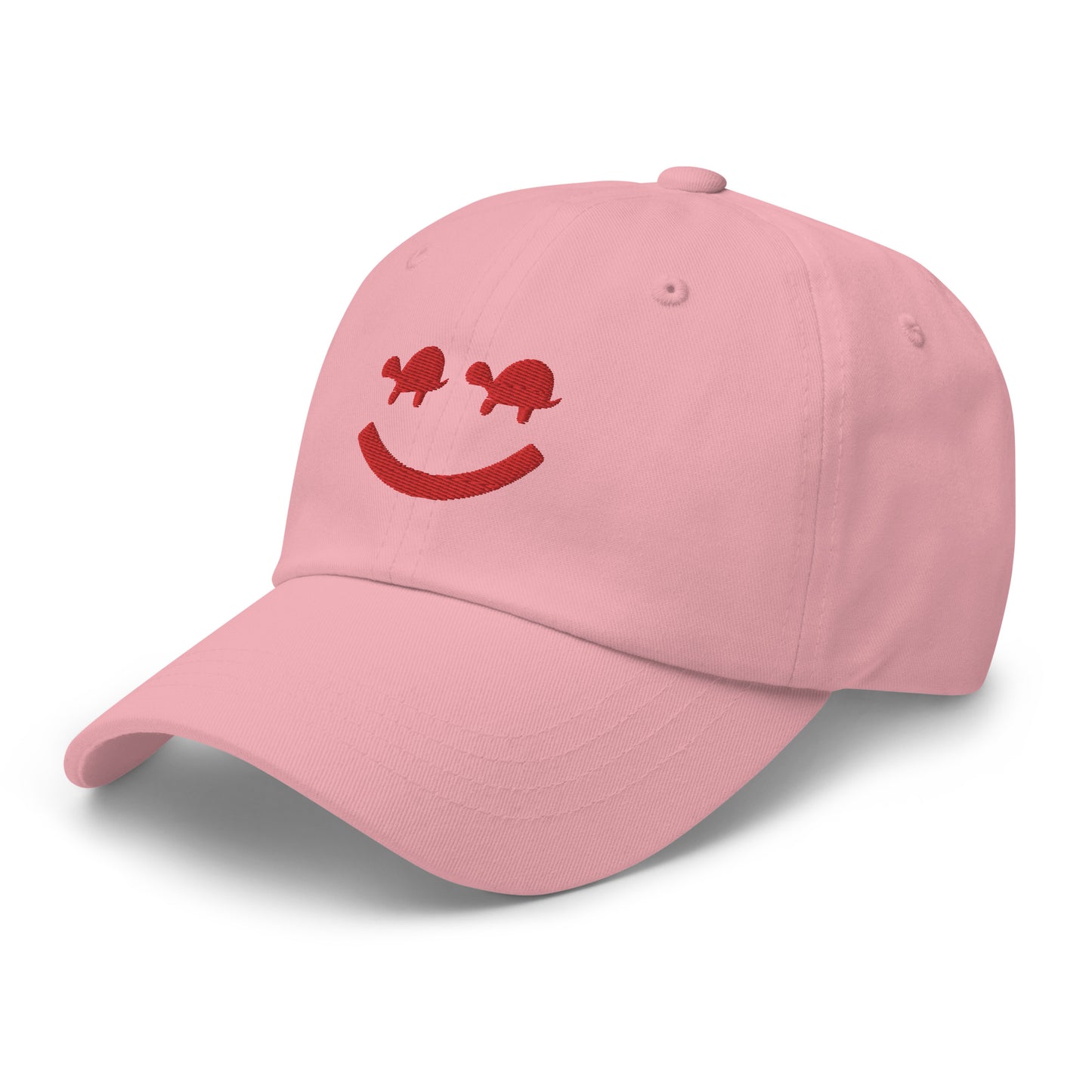 Turtle Face Cap - Red/White