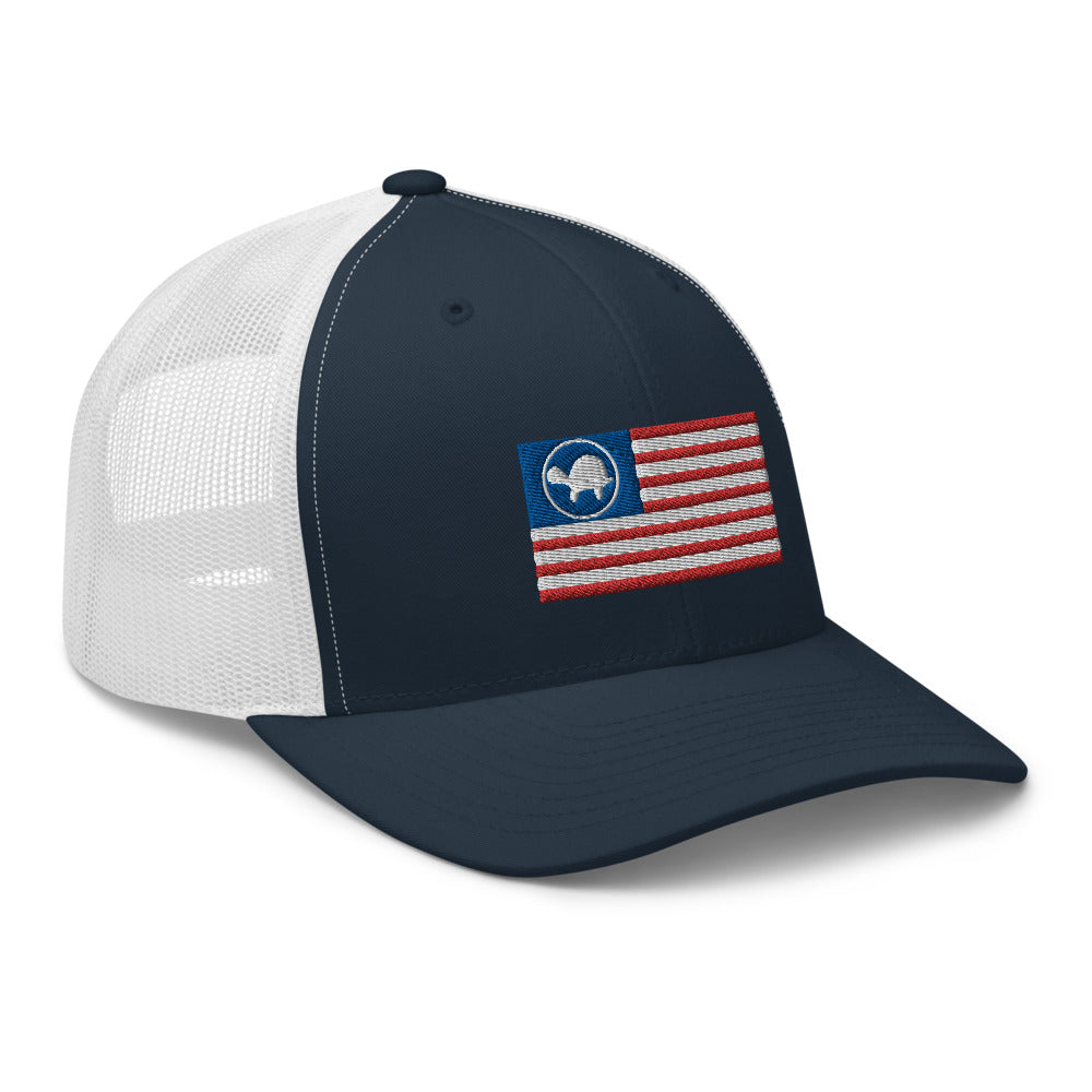 USA Turtle Mesh Snapback