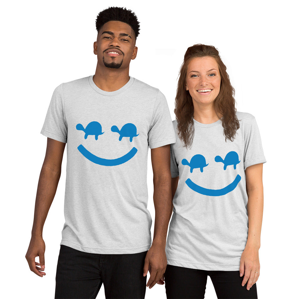 Turtle Face Tee - Honolulu Blue