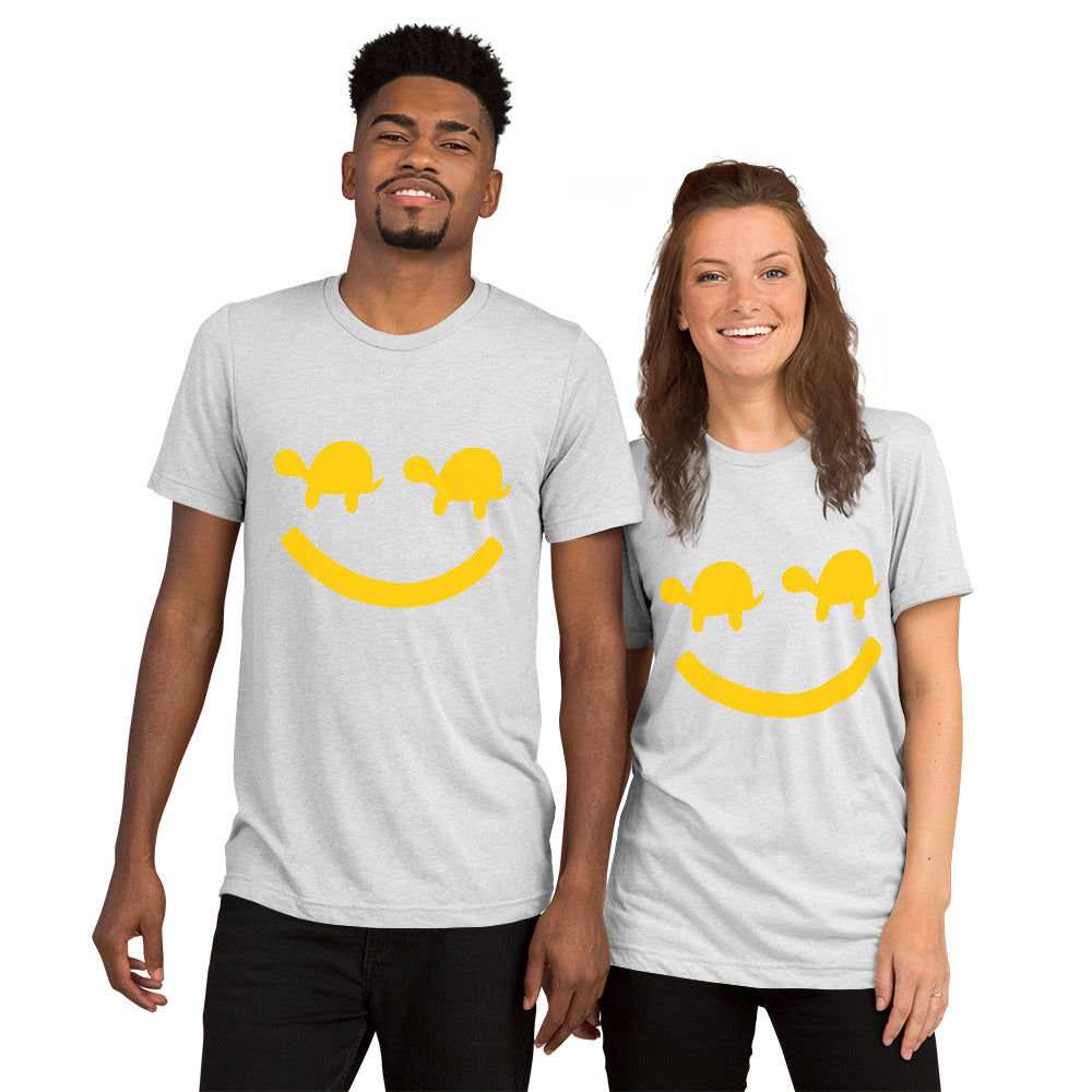 Turtle Face Tee - Yellow