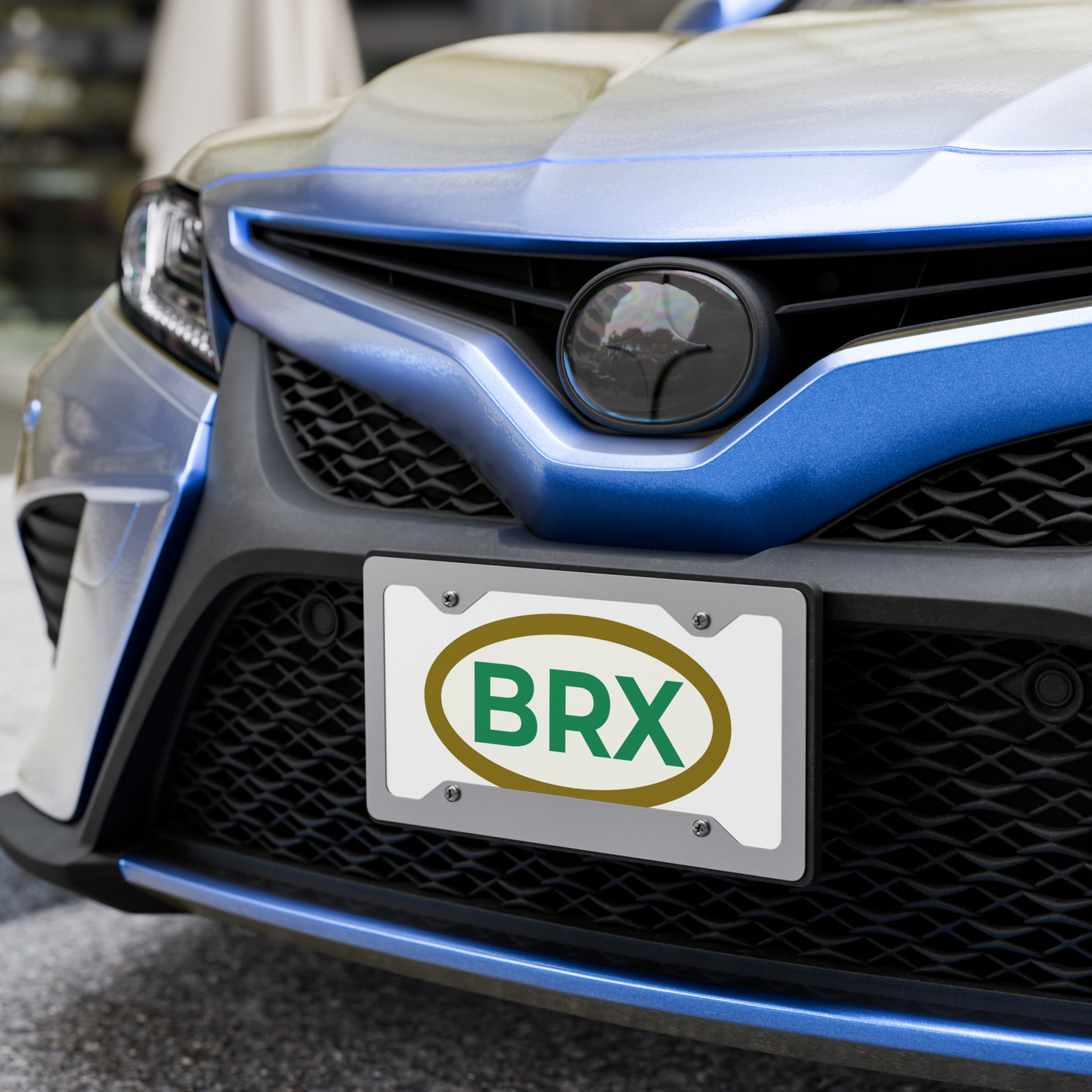 BRX Vanity Plate