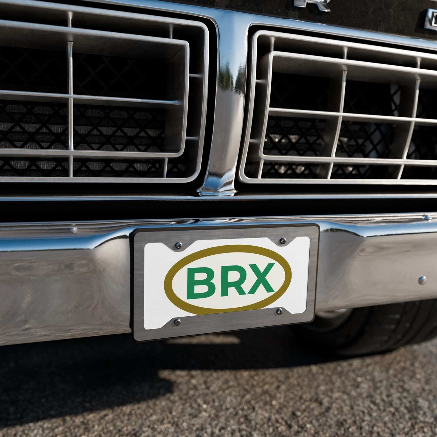 BRX Vanity Plate