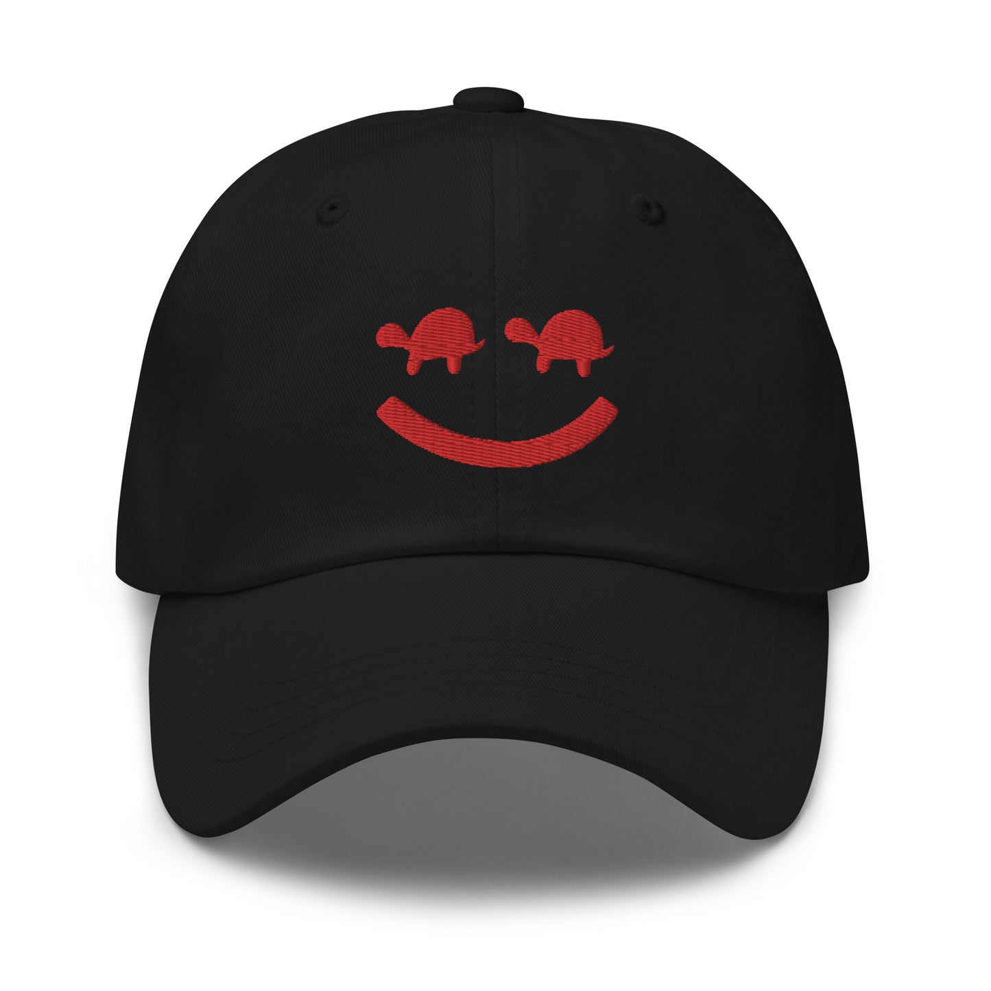 Turtle Face Cap - Red/White