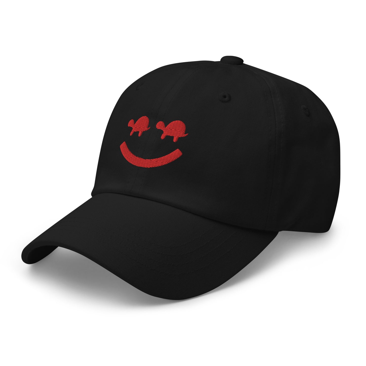 Turtle Face Cap - Red/White