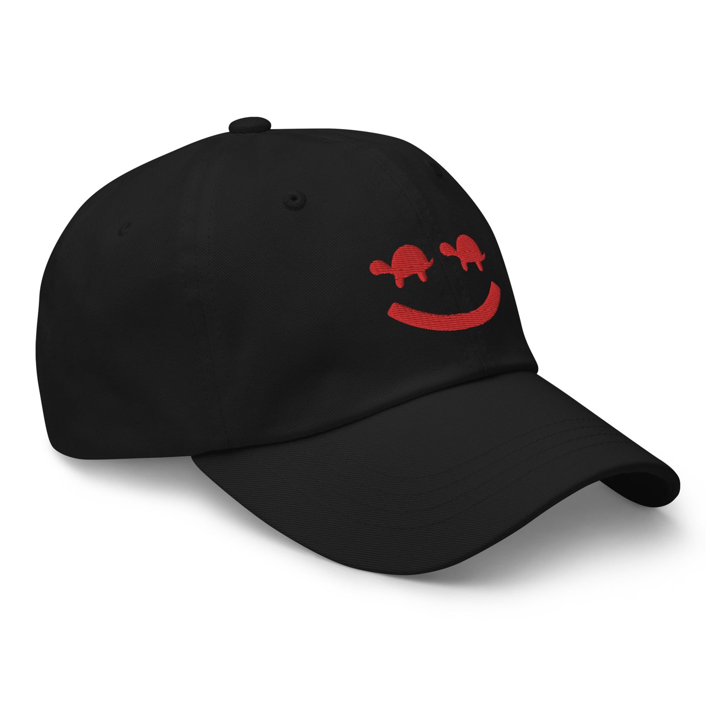 Turtle Face Cap - Red/White