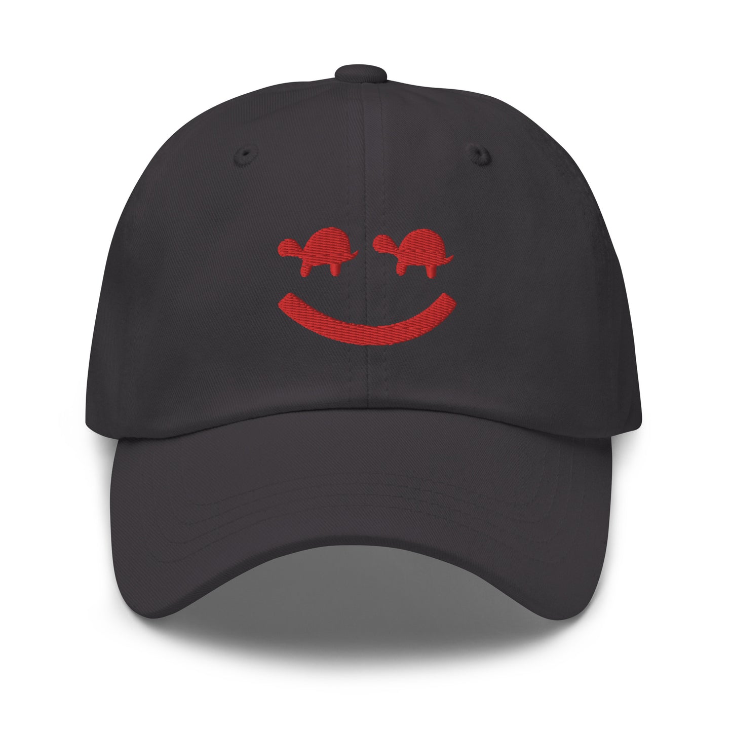 Turtle Face Cap - Red/White