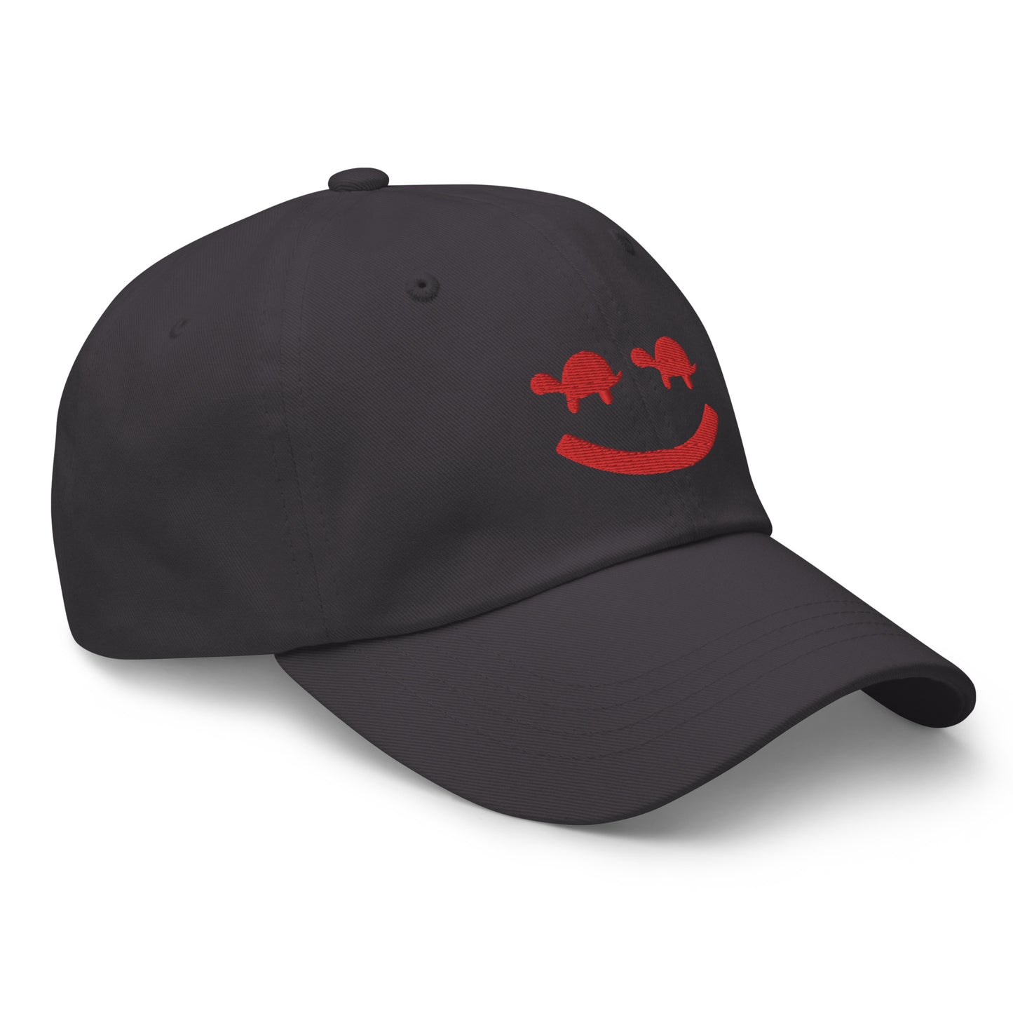 Turtle Face Cap - Red/White