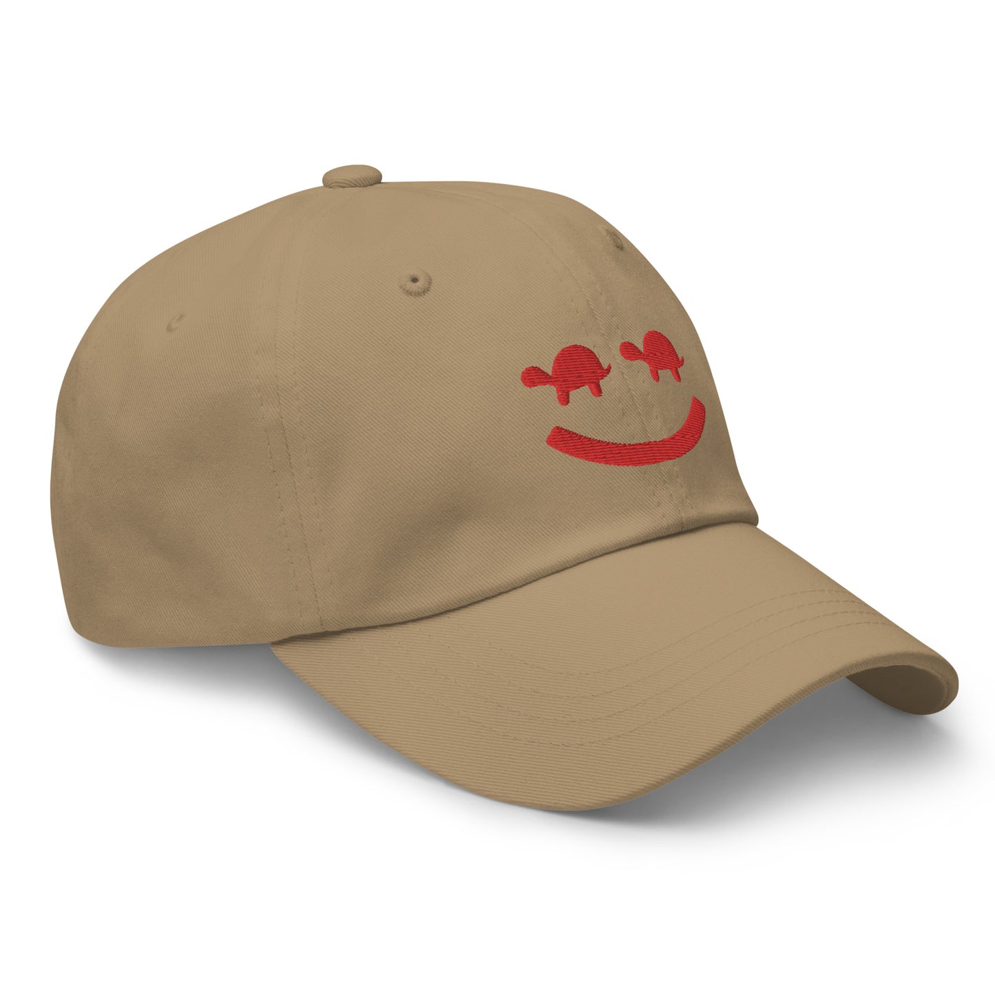 Turtle Face Cap - Red/White