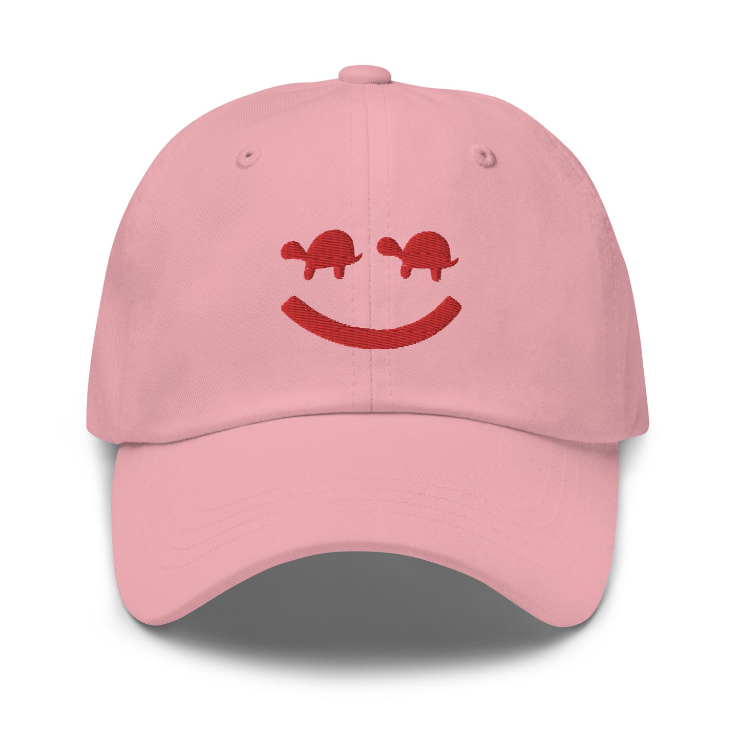Turtle Face Cap - Red/White
