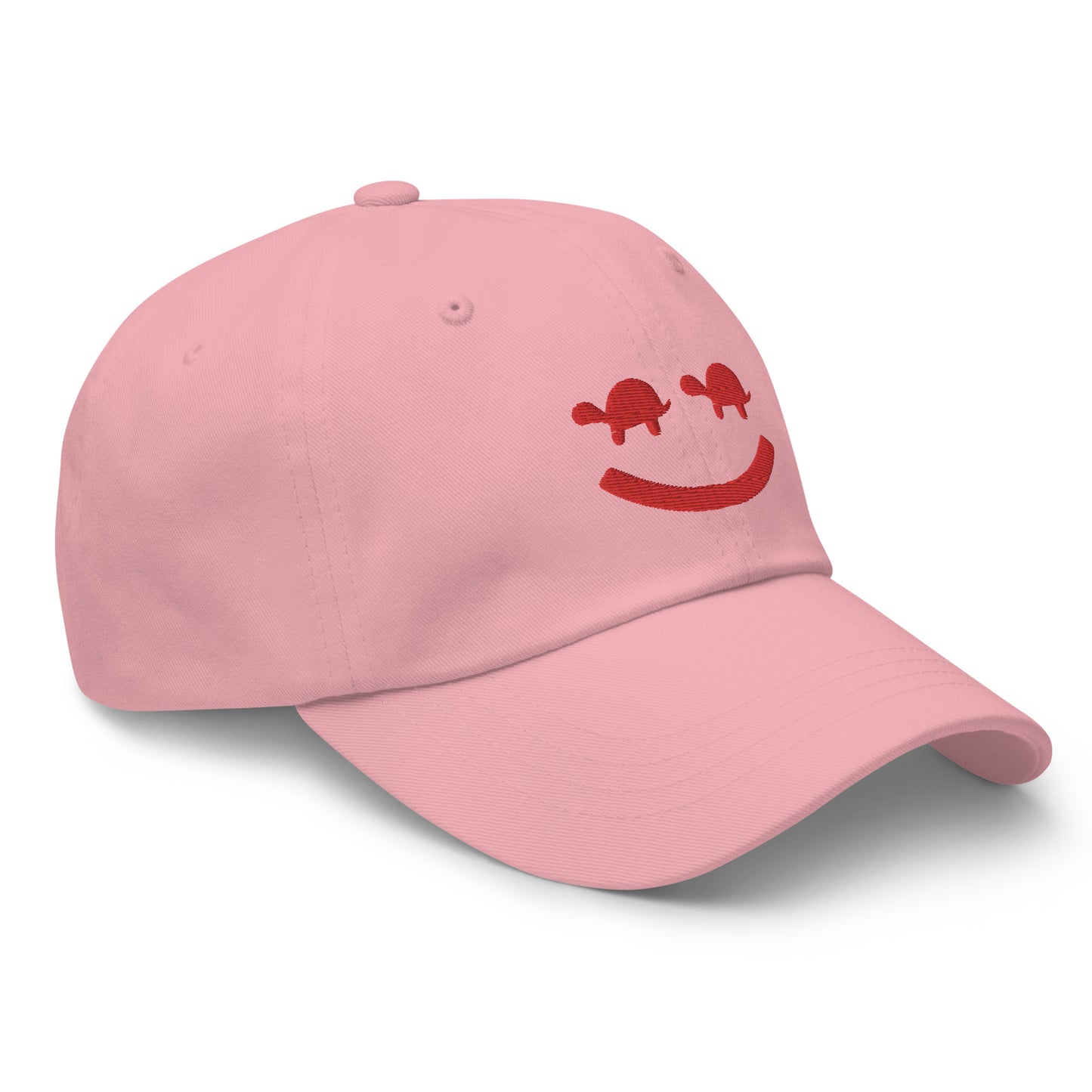 Turtle Face Cap - Red/White