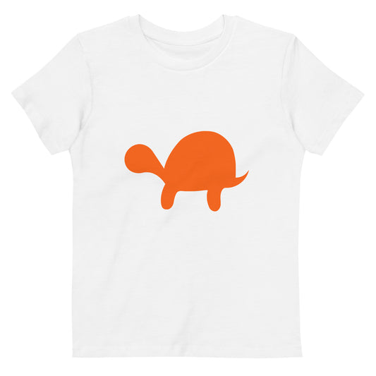 Turtle Time Kids Tee - Orange