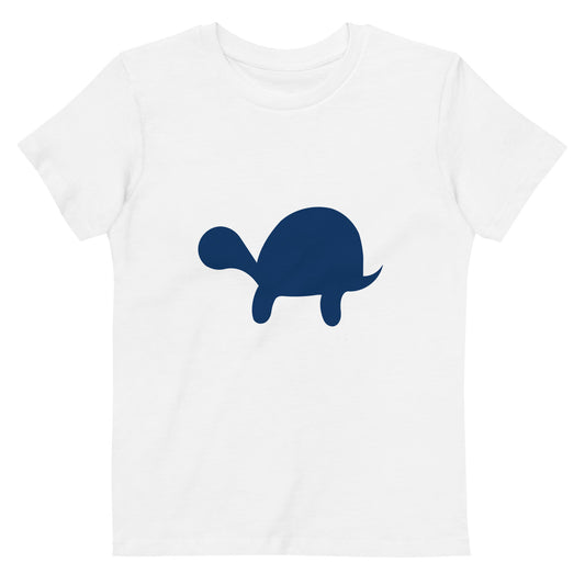 Turtle Time Kids Tee - Navy