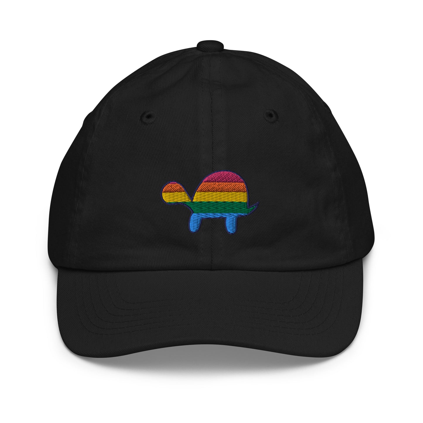 Rainbow Turtle Kids Cap