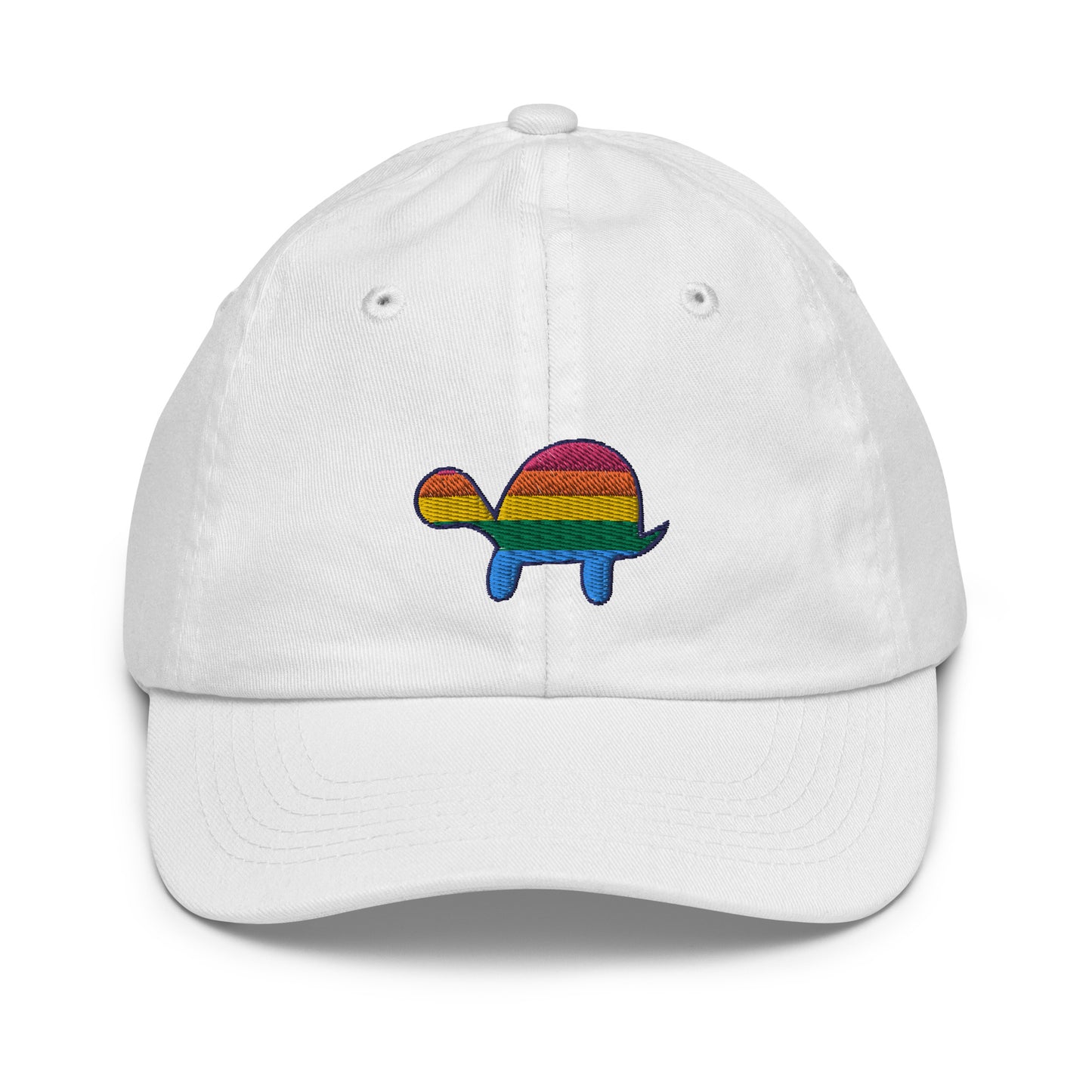 Rainbow Turtle Kids Cap